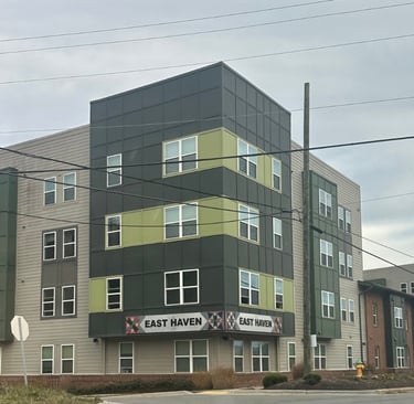 Commercial buildings in Swannanoa, NC representing local business locksmith services