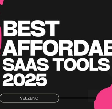 Best Affordable SaaS Tools 2025 - Productivity & Growth Boosters