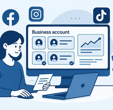 Presencia digital optimizada en redes sociales para mejorar visibilidad de marca