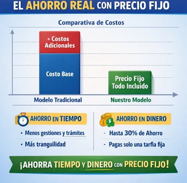 Ahorro real con campañas marketing digital precio fijo vs modelo tradicional de costos variables