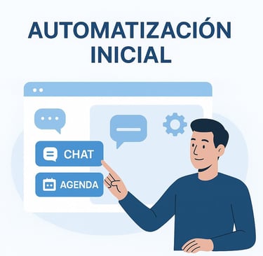 Sistema automatizado para atención 24/7 y programación de citas online