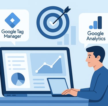 Seguimiento y optimización de datos web con Google Tag Manager y Analytics