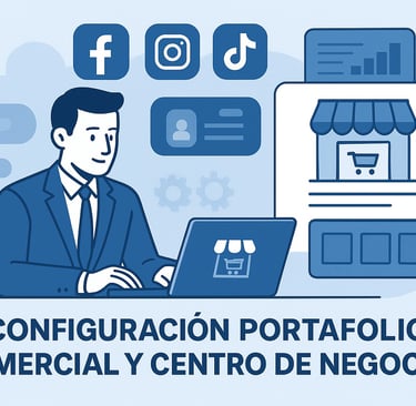 Centralización de tiendas y anuncios en Meta Business y TikTok Business Center