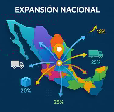 Expansión nacional de PyME mexicana mediante ecommerce y transformación digital