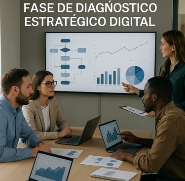 Fase de diagnóstico estratégico del programa transformación digital 90 días