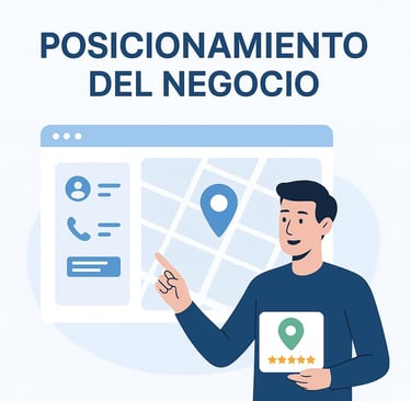 Posicionamiento local del negocio en Google Maps y directorios digitales