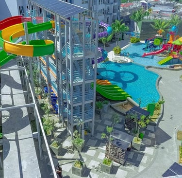 Aquaboom Waterpark Balikpapan, Indonesia