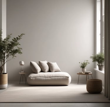 Bright living room with modern inventory