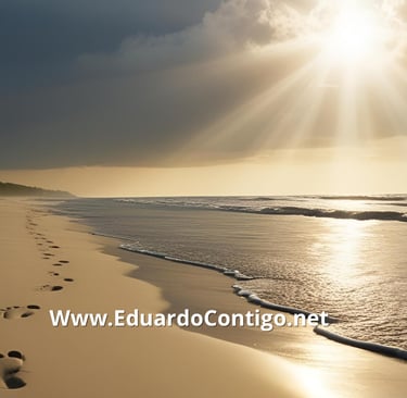 las huellas en la arena - reflexiones