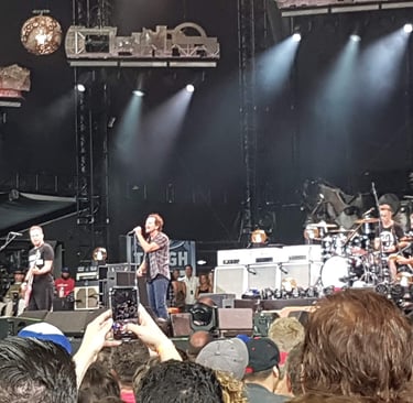 pearl jam sefeco field