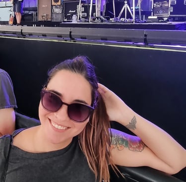 fui naquele show rachel sardinha