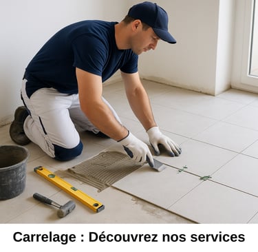Service de carrelage