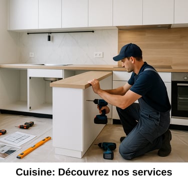 Service de pose de cuisine