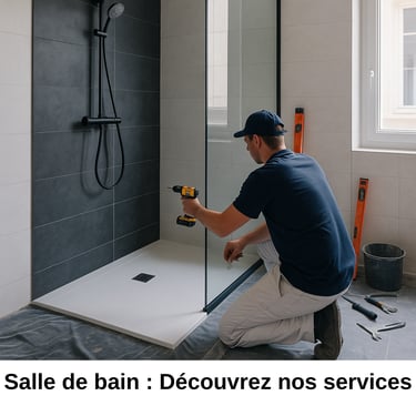 Service de pose de salle de bain