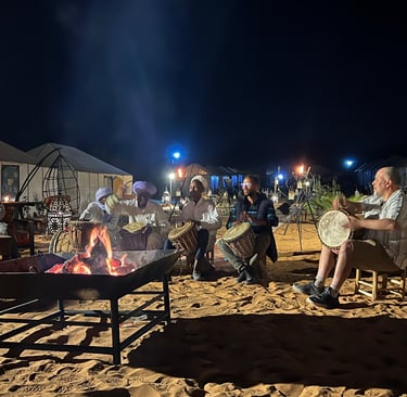 night life in Morocco group tours