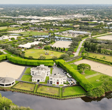 Aerial of Wellington Florida