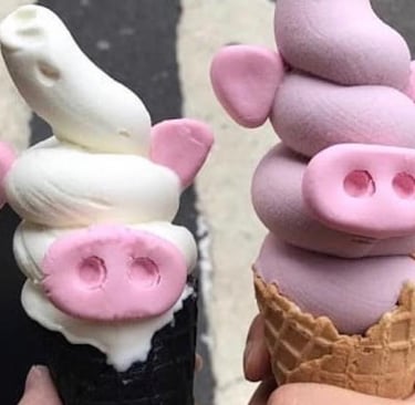 pig ice cream - funny mistakes in German language learning