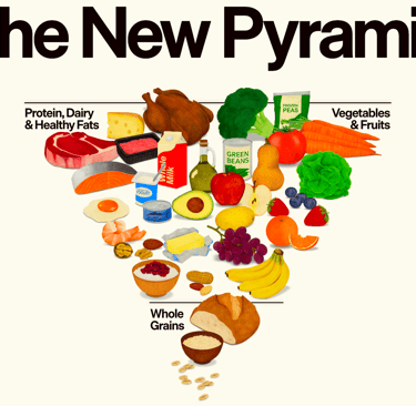 New US Dietary Food Pyramid
