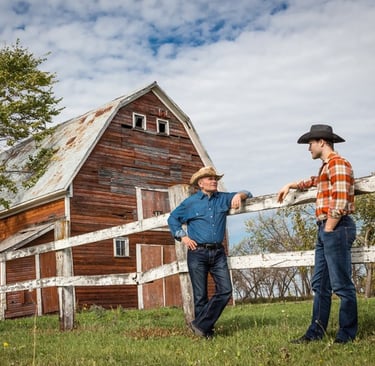 We work to share the regenerative farmers story