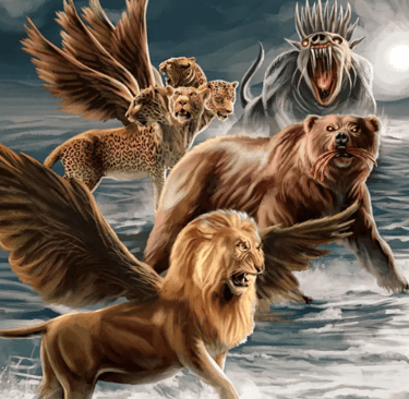 The 4 beasts in Daniel Chapter 7