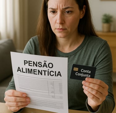 Posso Sacar Pensão Alimentícia de Conta Conjunta Sem Autorização