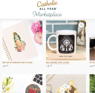 Catholic All Year Brightly Hude Page