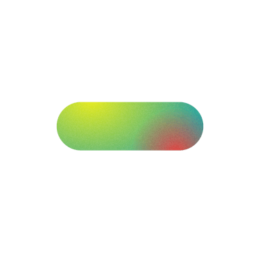a colorful colored button on a black background