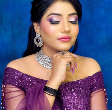 Transform your special day with stunning engagement makeup by the best artist in town