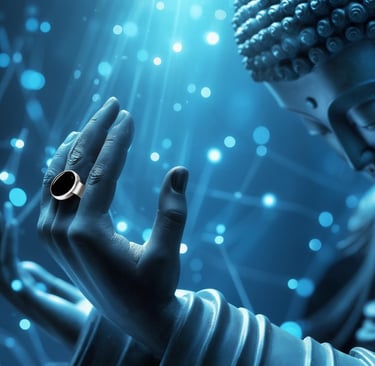 Smart ring for mental wellness
