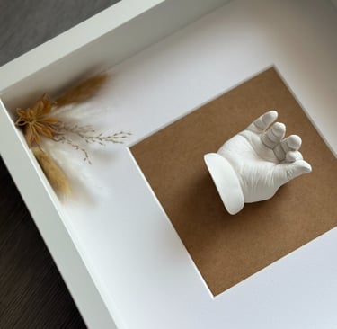 Empreintes 3D bébé mains