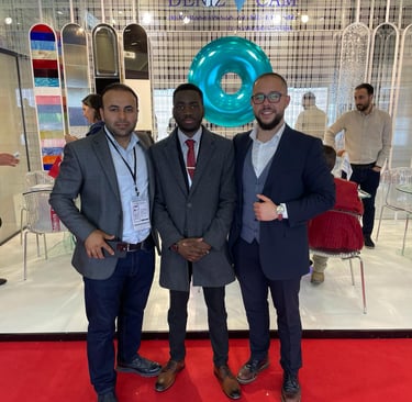 Tanaka Muvezwa with DenizCAm at SolarEx Istanbul