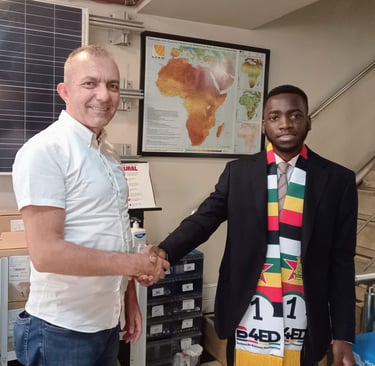 Tanaka Muvezwa promoting Business for Economic Development