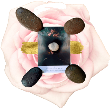 an offering to the fertile void, a womb space constellation