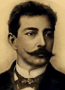 imagem do escritor brasileiro Aluísio Azevedo (1857-1913)