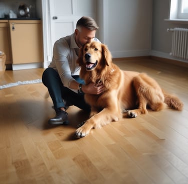 A cat lounging contentedly on a spotless car seat next to the kennypet roller.