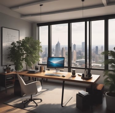 Bright living room with modern inventory