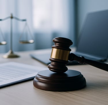 Legal office desk with documents – CapLeads verified B2B leads for law firms