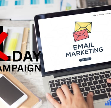 B2B Cold email campaigns setup takes time.