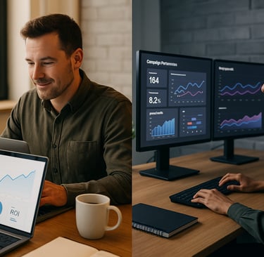 2 people using CapLEasd B2B industry leads