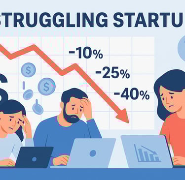 Startup founder reviewing poor lead list – CapLeads blog on finding quality B2B leads