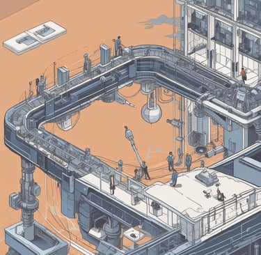 the word ai spelled in white letters on a black surface