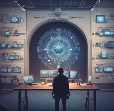 a man riding a skateboard down the side of a ramp