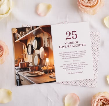 a wedding invitation with a photo of a couple of people