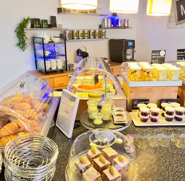 Hotel DunenNest - Frühstücksbüffetansicht