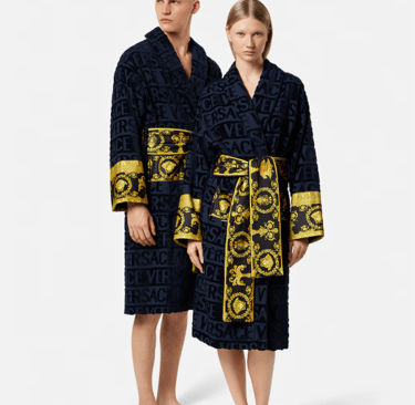 versace home bathrobe