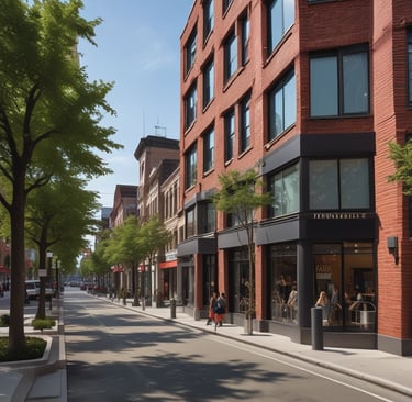 Bright living room with modern inventory