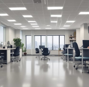 Bright living room with modern inventory