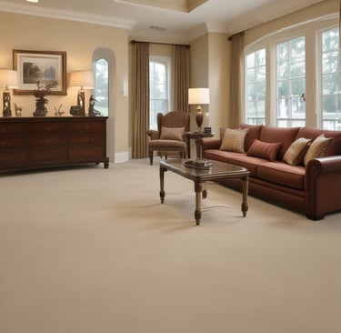A freshly cleaned mattress displayed on a bed in a bright bedroom.