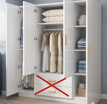 fix drawer of wardrobe