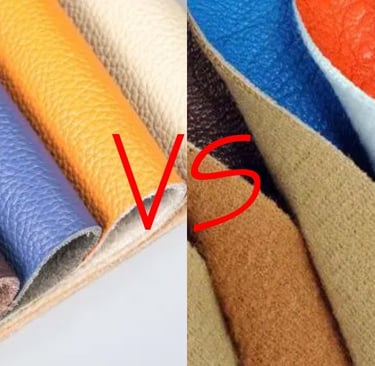 Genuine leather vs. Faux leather